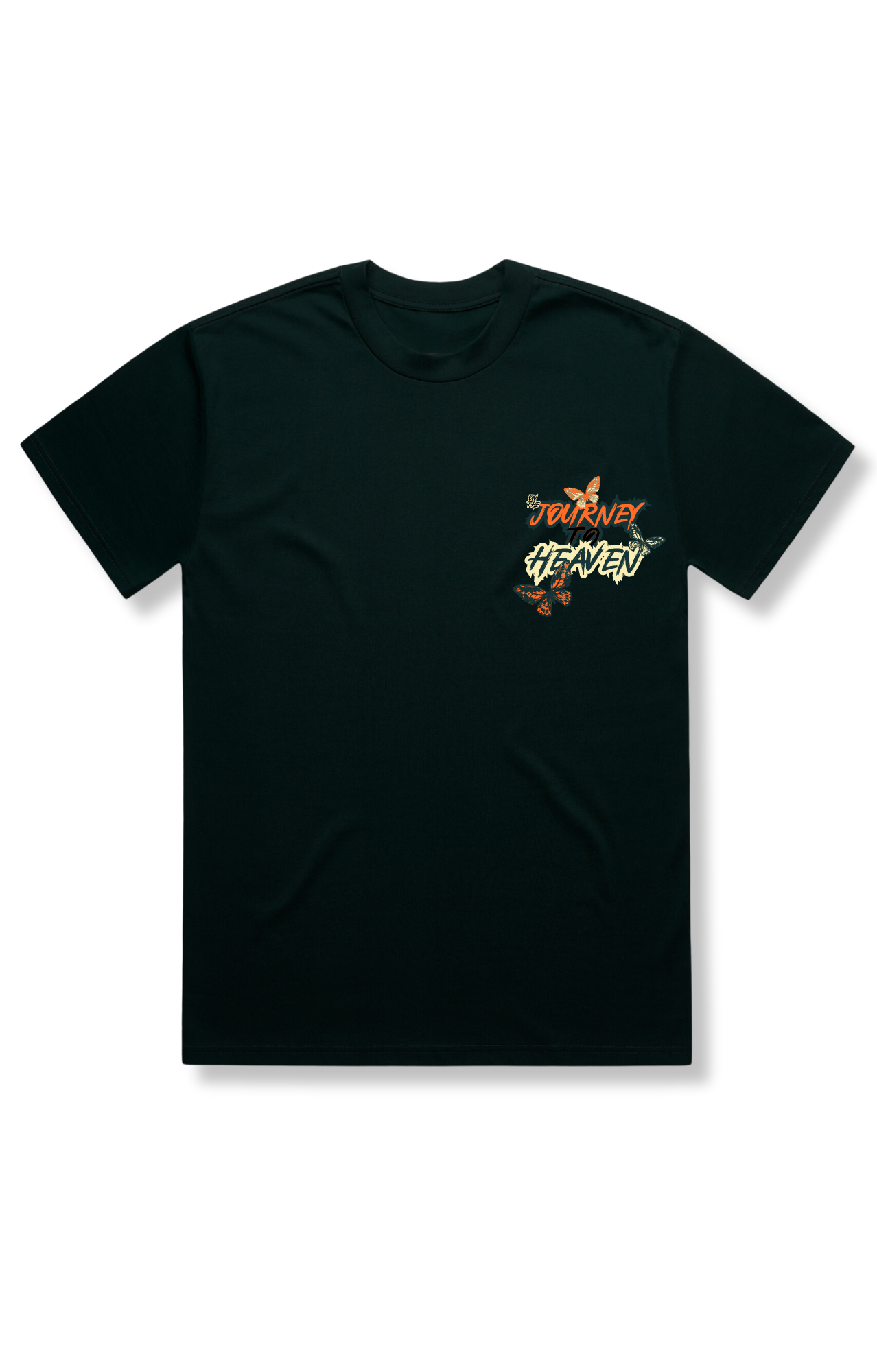 On The Journey To Heaven Tee - Dark Green Edition