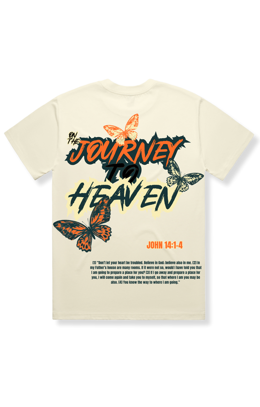 On The Journey To Heaven Tee - Cream Edition